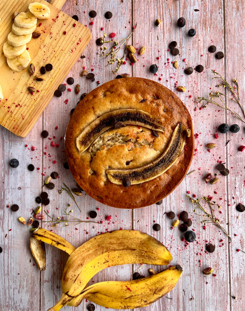Banana Bread Vegano