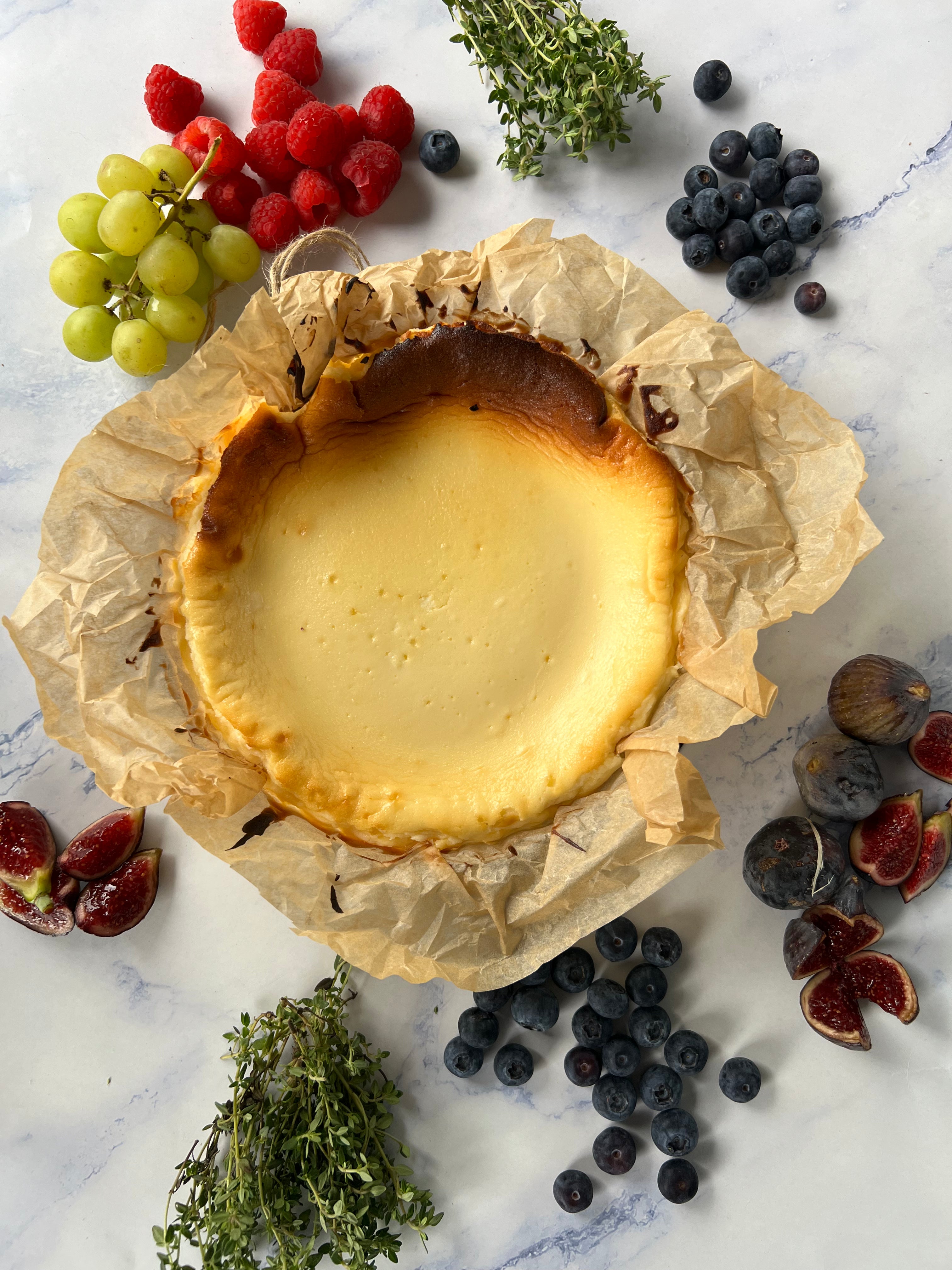 Tarta de queso "La viña"